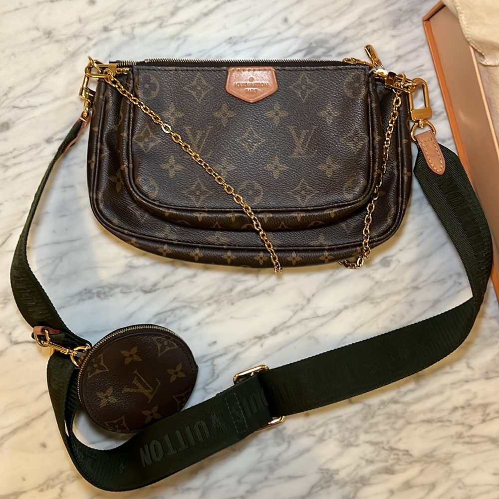 Louis Vuitton Multi Pouchette Accessories- Khaki
